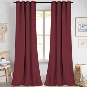 52x108 Wine Drapes - KEQIAOSUOCAI